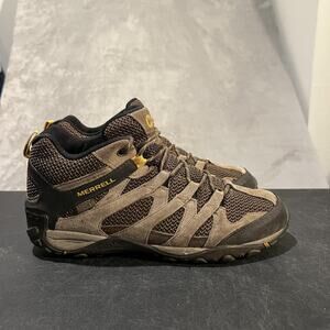 Merrell Alverstone Mid Shoes Mens Size 10 Trail Hiking Outdoor Waterproof J48535